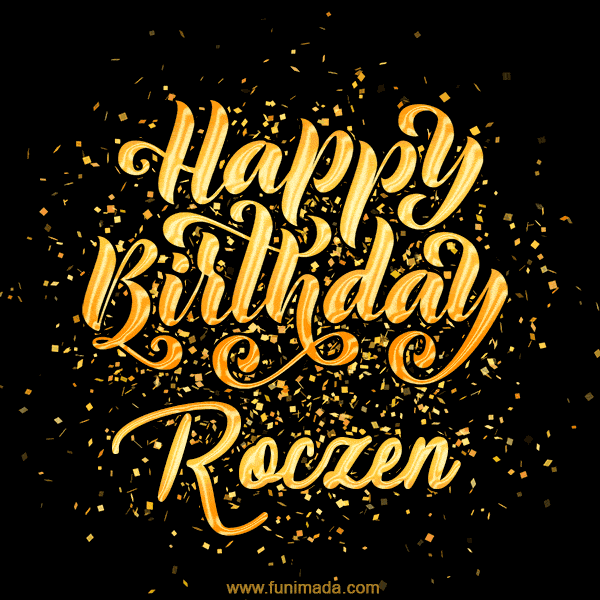 Happy Birthday Card for Roczen - Download GIF and Send for Free