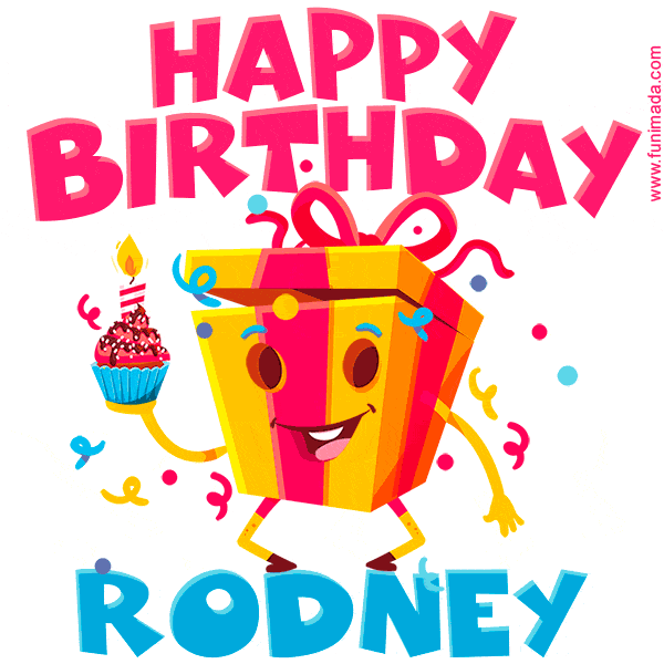 Funny Happy Birthday Rodney GIF