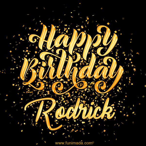 Happy Birthday Card for Rodrick - Download GIF and Send for Free