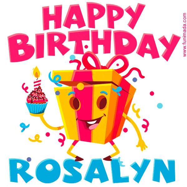 Funny Happy Birthday Rosalyn GIF