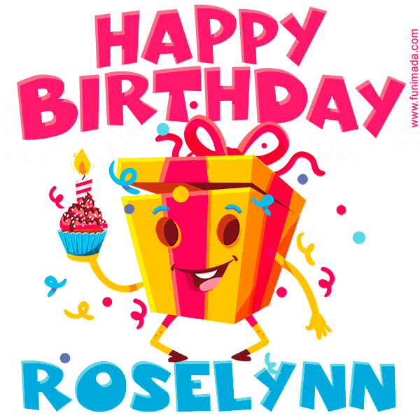 Funny Happy Birthday Roselynn GIF