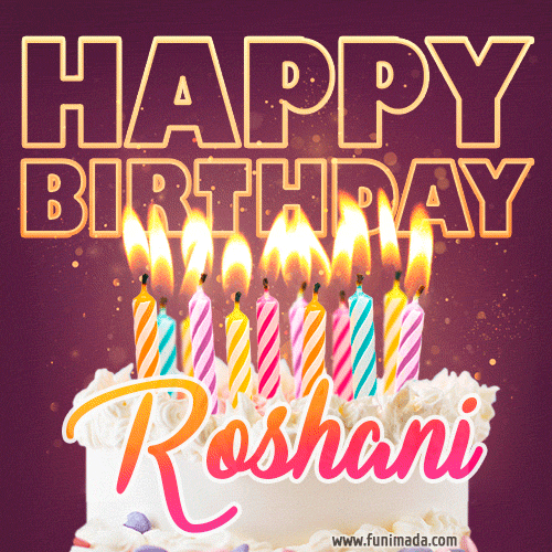 Happy Birthday roshni Cake Images