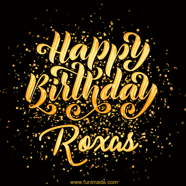 Happy Birthday Card for Roxas - Download GIF and Send for Free