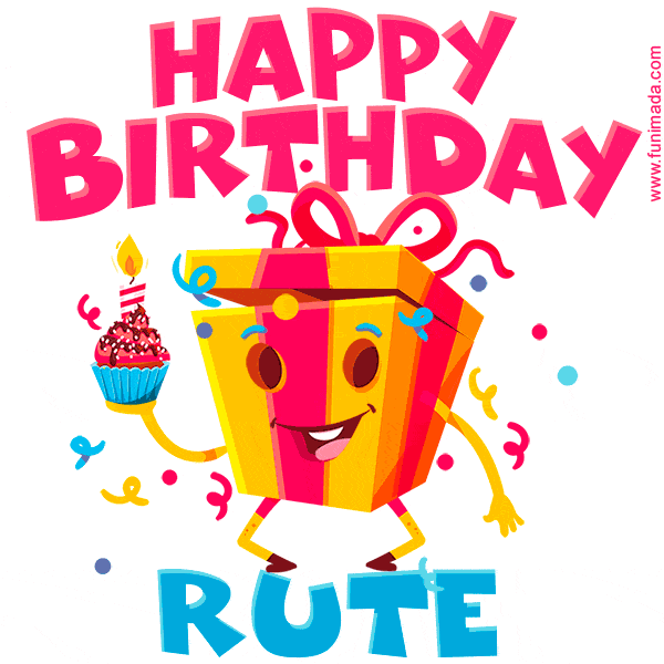 Funny Happy Birthday Rute GIF