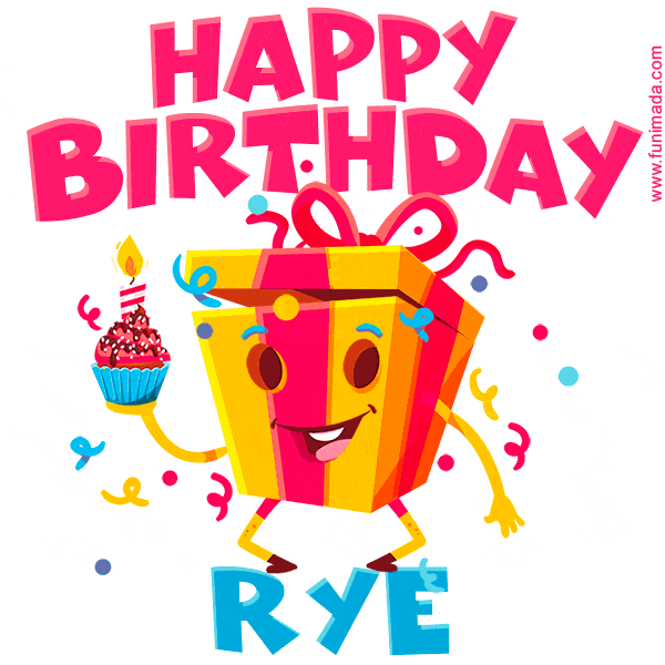 Funny Happy Birthday Rye GIF