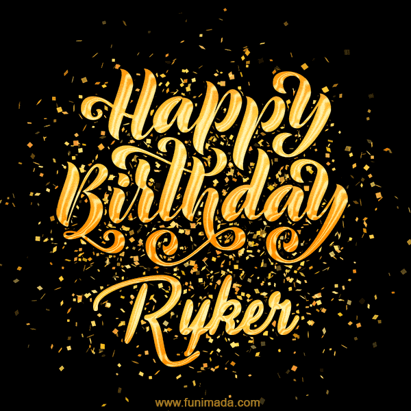 Happy Birthday Card for Ryker - Download GIF and Send for Free