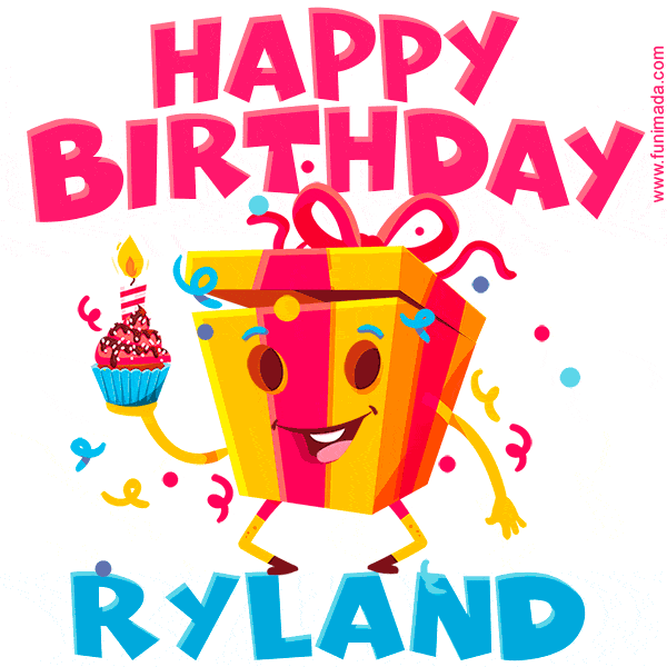 Funny Happy Birthday Ryland GIF