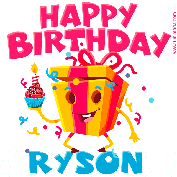 Funny Happy Birthday Ryson GIF
