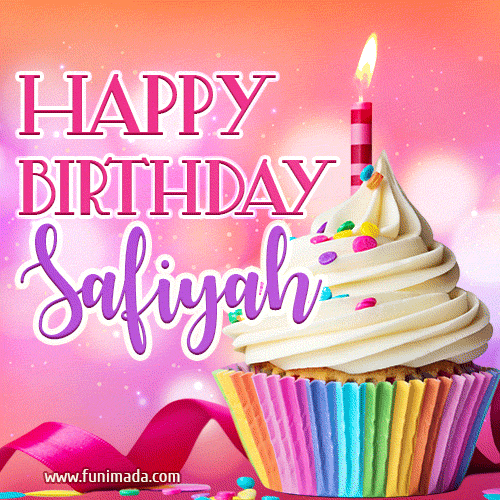 Happy Birthday Safiyah - Lovely Animated GIF