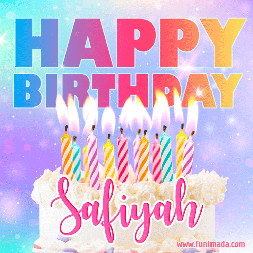 Funny Happy Birthday Safiyah GIF
