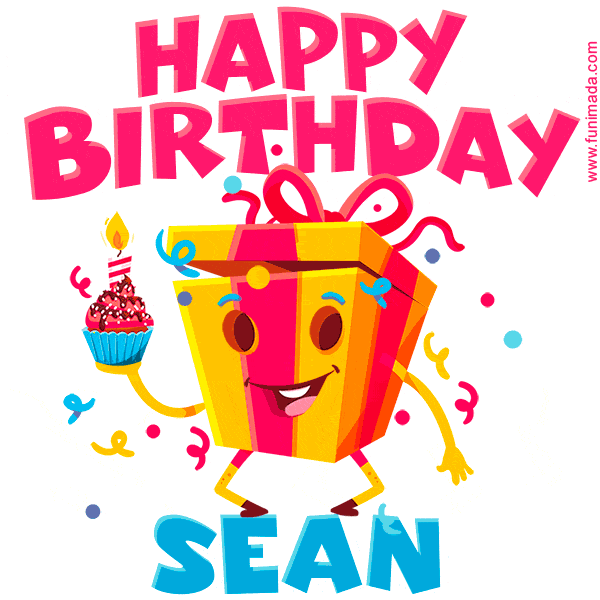 Funny Happy Birthday Sean GIF