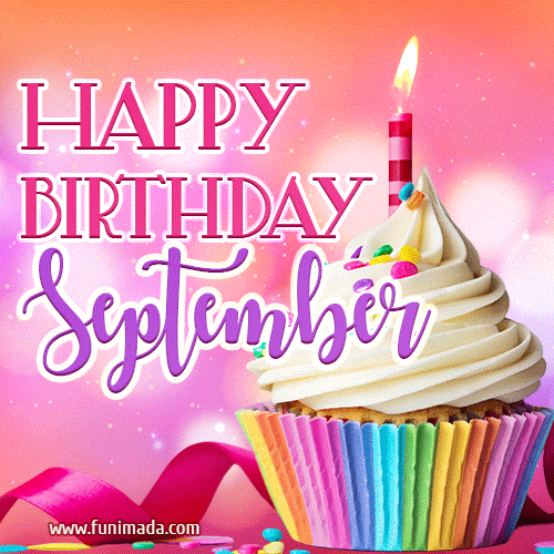 Happy Birthday September - Lovely Animated GIF — Download on ...