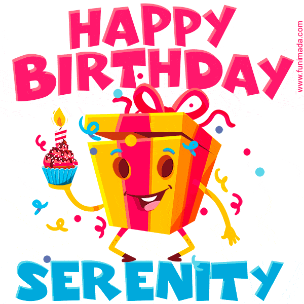 Funny Happy Birthday Serenity GIF