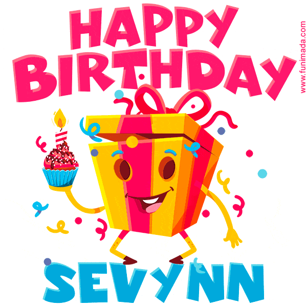 Funny Happy Birthday Sevynn GIF