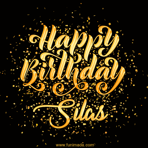 Happy Birthday Card for Silas - Download GIF and Send for Free