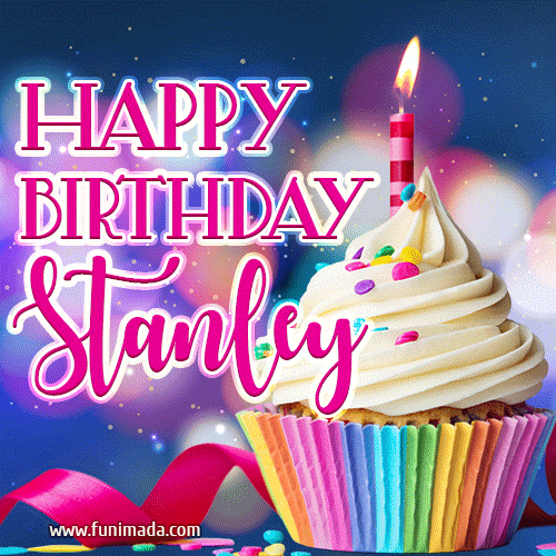 Happy Birthday Stanley - Lovely Animated GIF