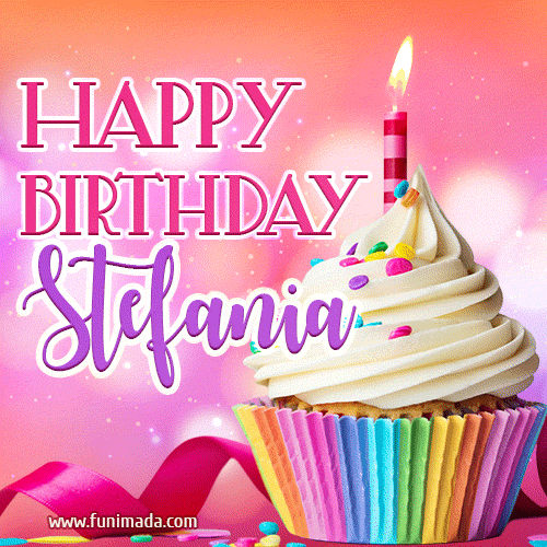 Happy Birthday Stefania GIFs - Download original images on ...