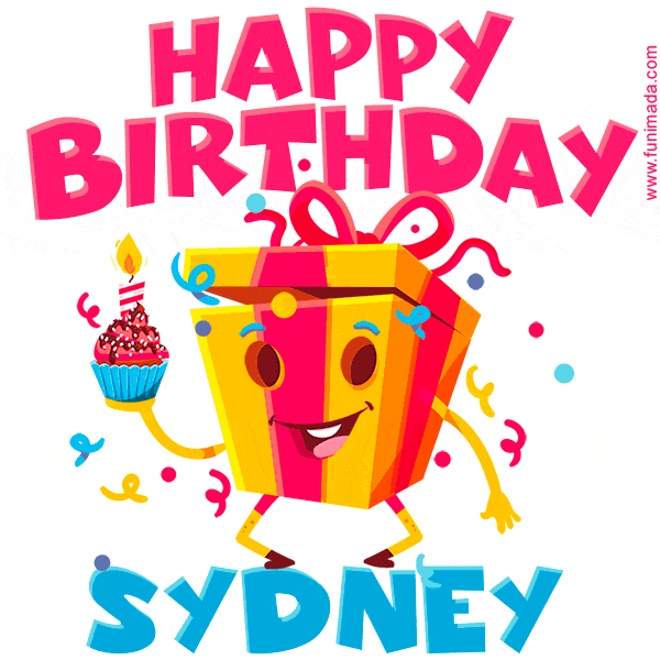 Funny Happy Birthday Sydney GIF