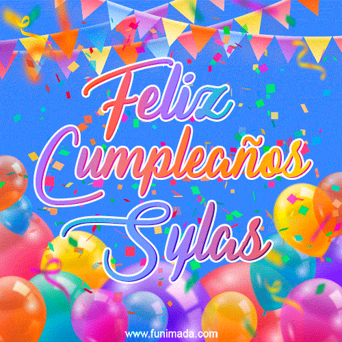 Feliz Cumpleaños Sylas (GIF)