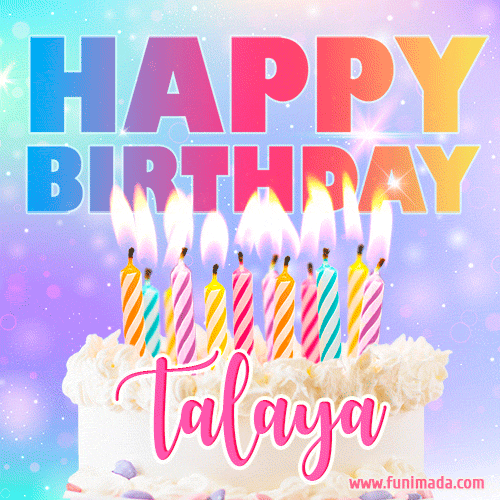 Funny Happy Birthday Talaya GIF