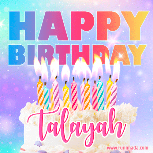 Funny Happy Birthday Talayah GIF
