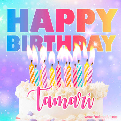 Funny Happy Birthday Tamari GIF