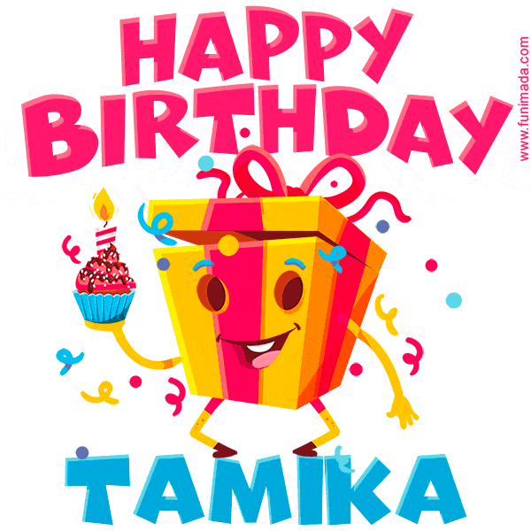 Funny Happy Birthday Tamika GIF