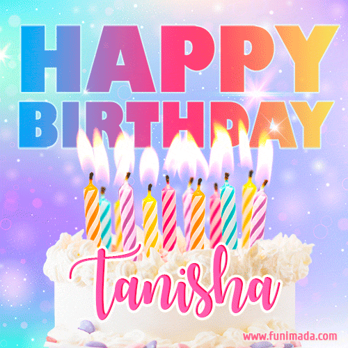 Funny Happy Birthday Tanisha GIF