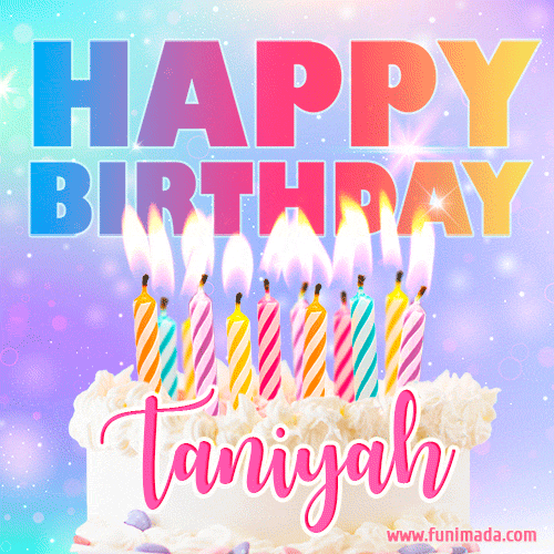 Funny Happy Birthday Taniyah GIF