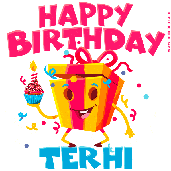 Funny Happy Birthday Terhi GIF