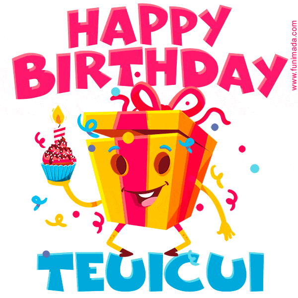 Funny Happy Birthday Teuicui GIF