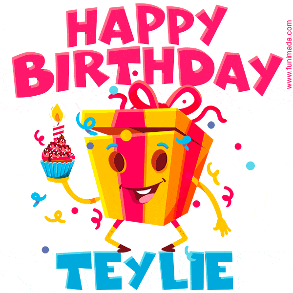 Funny Happy Birthday Teylie GIF