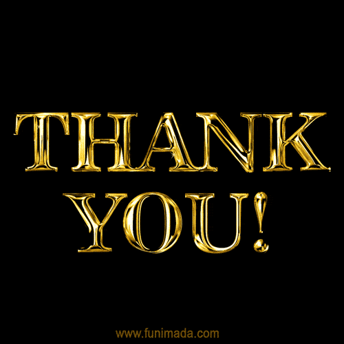 Elegant Golden 3D Typography A Classy Thank You Animated GIF Elegant Golden 3D Typography A Classy Thank You Animated GIF