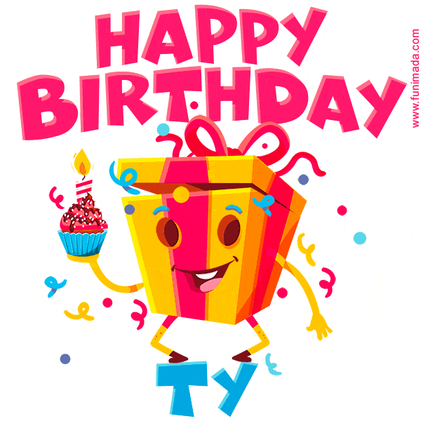 Funny Happy Birthday Ty GIF