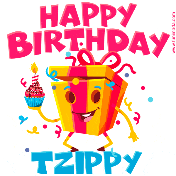 Funny Happy Birthday Tzippy GIF