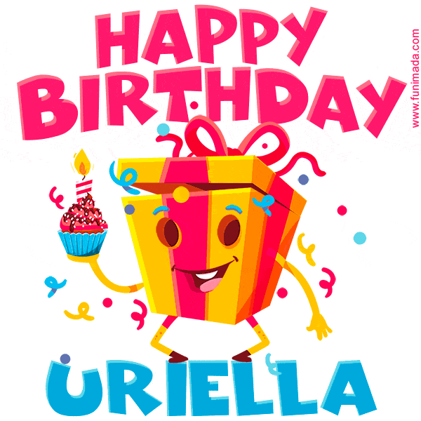 Funny Happy Birthday Uriella GIF