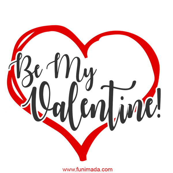 Be my Valentine! Cute romantic GIF for someone special. - Download on  