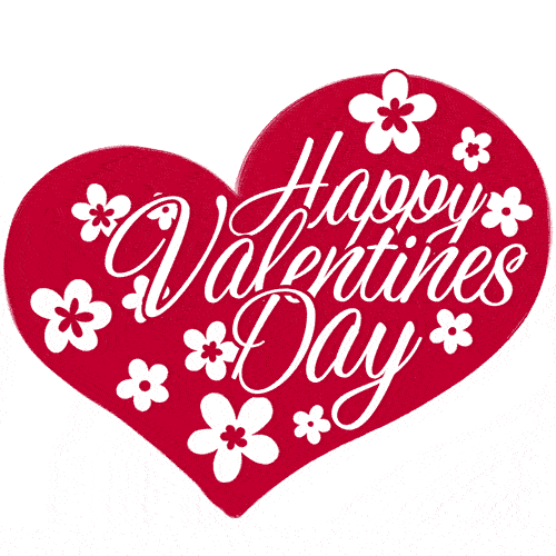 Happy Valentine's Day Animated Card (GIF)
