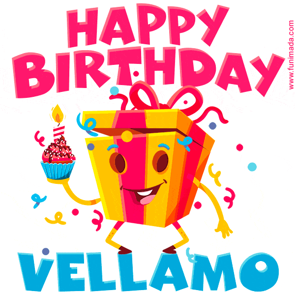 Funny Happy Birthday Vellamo GIF