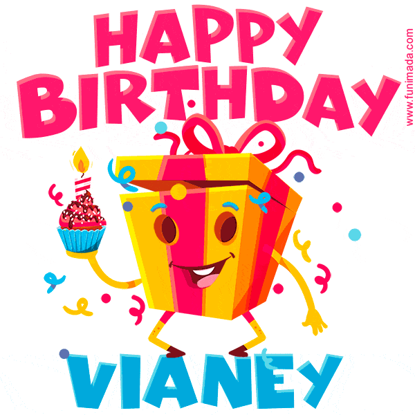 Funny Happy Birthday Vianey GIF