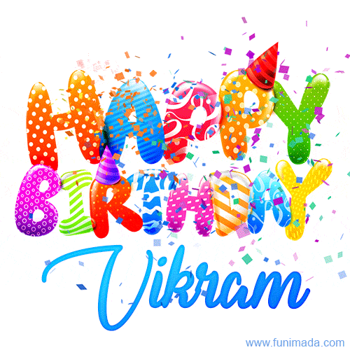 Happy Birthday Vikram GIFs - Download original images on 