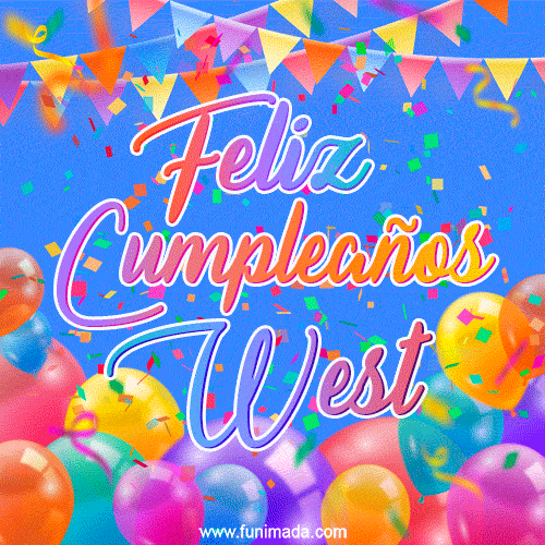 Feliz Cumpleaños West (GIF)