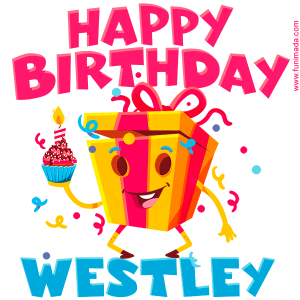 Funny Happy Birthday Westley GIF