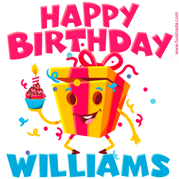 Funny Happy Birthday Williams GIF