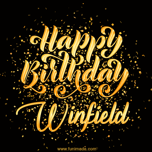Happy Birthday Card for Winfield - Download GIF and Send for Free