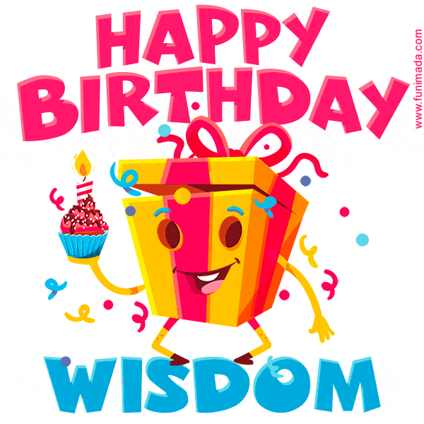 Funny Happy Birthday Wisdom GIF