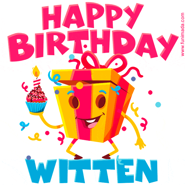 Funny Happy Birthday Witten GIF