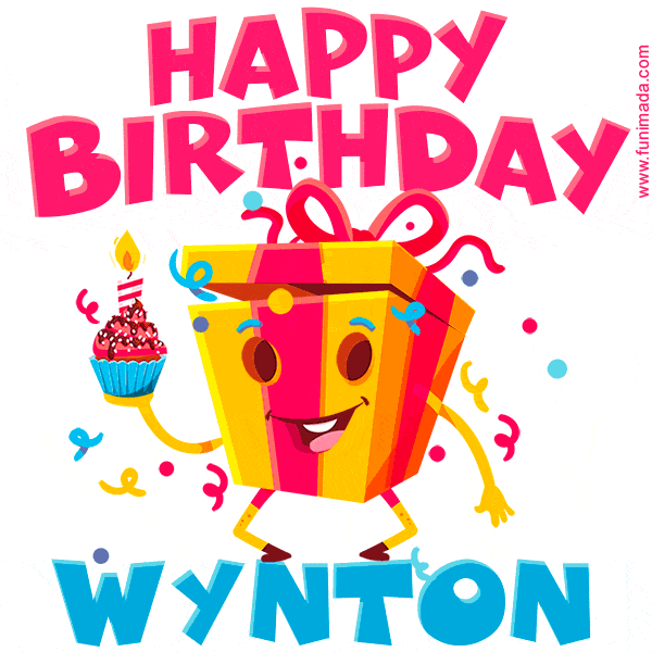 Funny Happy Birthday Wynton GIF
