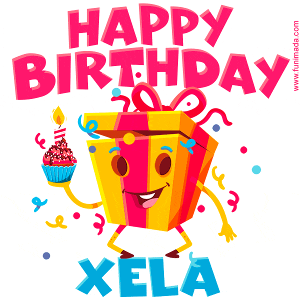 Funny Happy Birthday Xela GIF