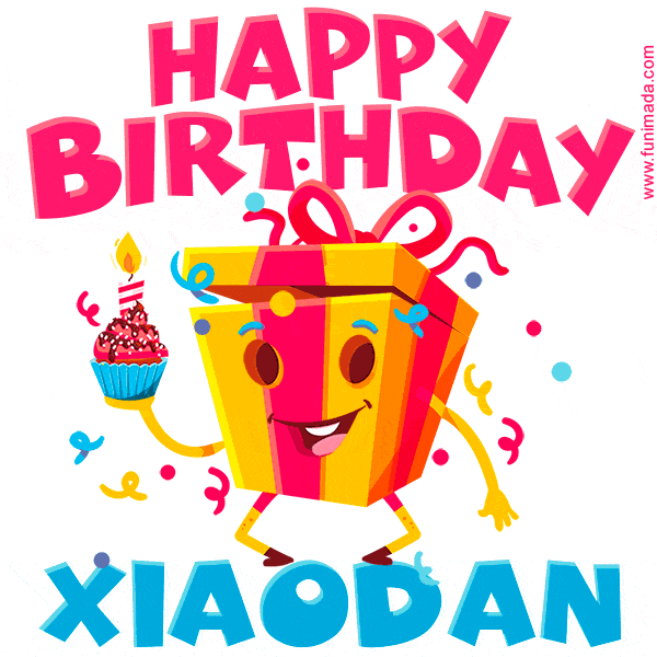Funny Happy Birthday Xiaodan GIF